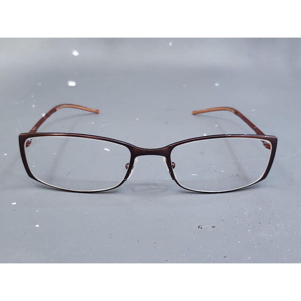 Vintage Christian Dior CD 3600 Glasses Frame Made Austria 53-18-135 Brown Metal
